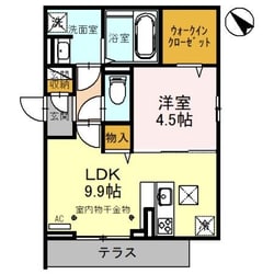 （仮）PJ上尾新築D-ROOMの物件間取画像